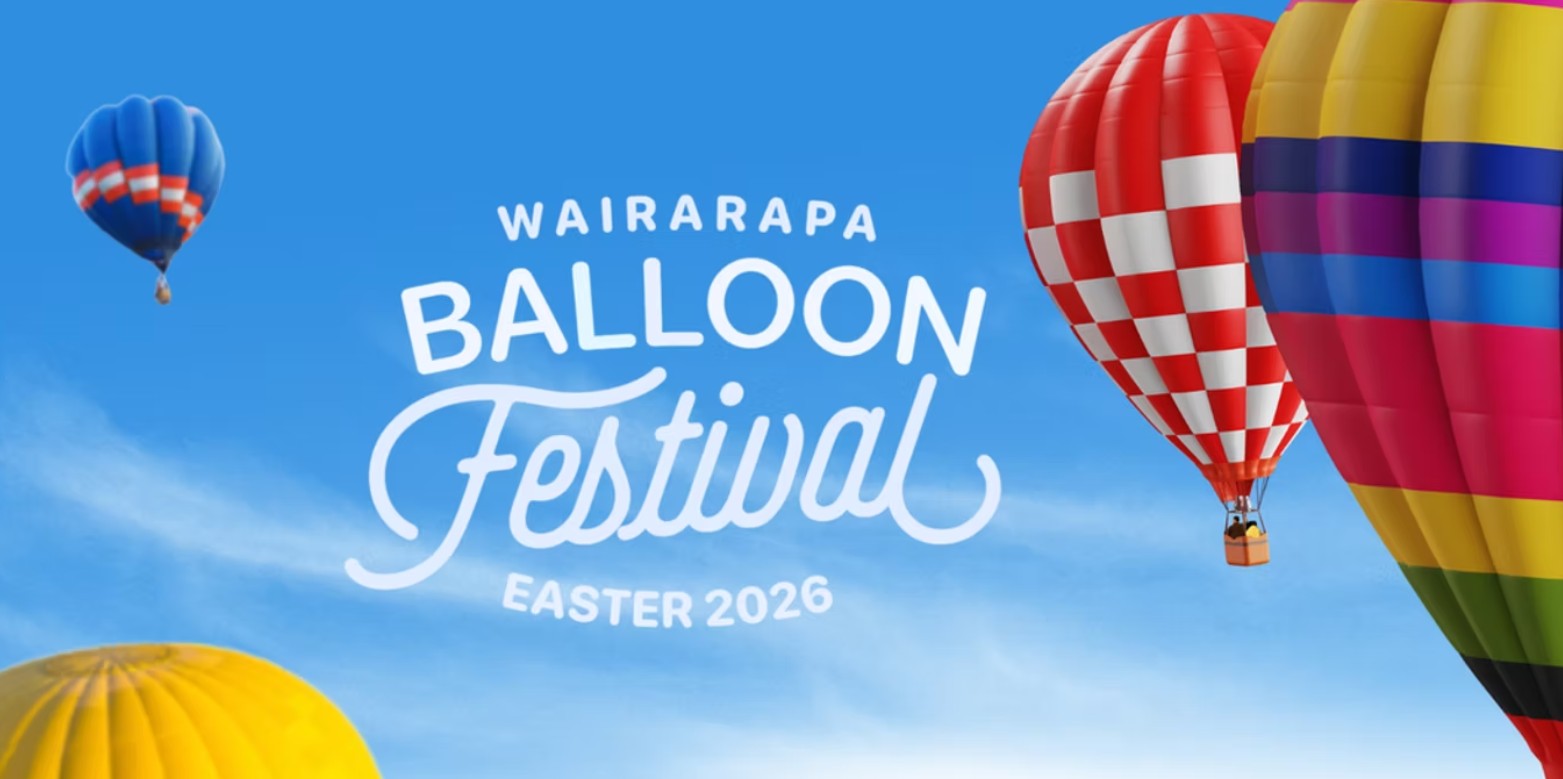 Hot air balloons at Wairarapa Balloon Festival 2026