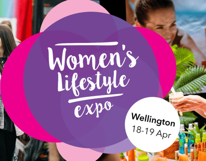 Crowds and stalls at Wellington Women's Lifestyle Expo 2026 TSB Arena